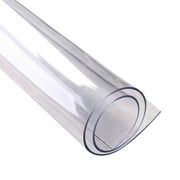 TERGAYEE Transparent Floor Protector,Clear Chair mat for Hard Floors,Transparent Floor Mats Wood/Tile Protection Mat for Office \u0026 Home(Clear Version)